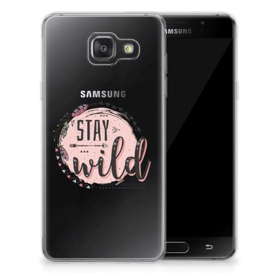 Samsung Galaxy A3 2016 Telefoonhoesje met Naam Boho Stay Wild Samsung Galaxy A3 2016 Telefoonhoesje met Naam Boho Stay Wild