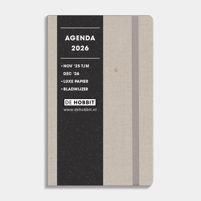 Deluxe Pocket Agenda 2026 Linnen