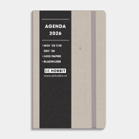 Deluxe Pocket Agenda 2026 Linnen