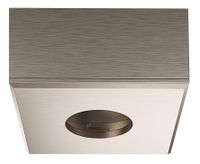 LED afdekring rvs-kleurig vierkant voor LED opbouwspot 2090 of 3090
