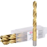 KS Tools 330.4125 HSS TiN Spiraalboor DIN 338 5 stuk(s)