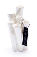 New Juul Vaas porselein 10x20cm wit