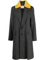 Plan C manteau à simple boutonnage - Gris