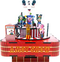 Tone-Cheer muziekdoosje Circus Troupe DIY Modelbouw Knutselen