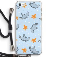 Manta: iPhone 5 / 5S / SE Transparant Hoesje met koord