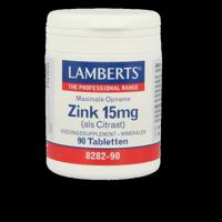 Lamberts Zink citraat 15mg 90 Tabletten