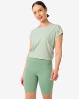 HEMA Dames Bikershort Middengroen (middengroen)