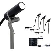 Paulmann Plantini 94156 Verlichtingssysteem Plug&Shine LED-tuinspot uitbreidingsset Set van 3 stuks LED 7.5 W Warmwit Antraciet