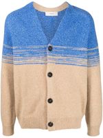 Pringle of Scotland cardigan à col v - Bleu