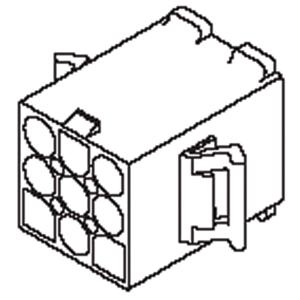 Molex 19092128 Female behuizing (kabel) Totaal aantal polen: 12 Inhoud: 1 stuk(s) Bulk