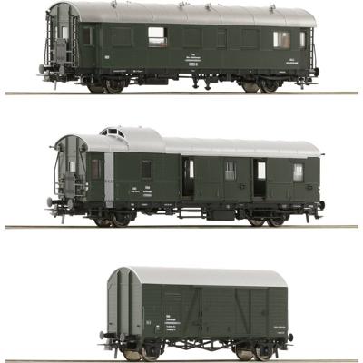Roco 6200134 H0 3-delige set geleidewagens van de ÖBB