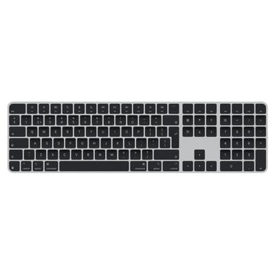 AppleMagic Keyboard met Touch ID en numeriek toetsenblok (2024) Toetsenbord Zwart