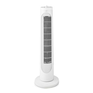 Nedis Torenventilator | 3 Snelheden | Zwenkfunctie | 50 W | Wit | 1 stuk - FNTR12CWT40 FNTR12CWT40