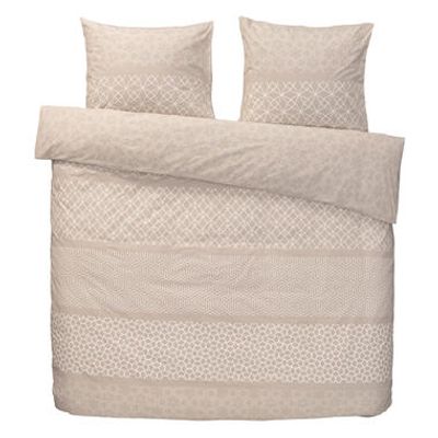 Comfort dekbedovertrek Zambia - zand - 240x200/220 cm