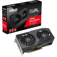 ASUS Dual Radeon RX 6600 V2 8GB grafische kaart 1x HDMI, 3x DisplayPort - thumbnail