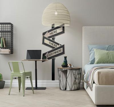 Moderne straat boord