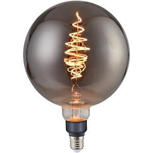 Enzo Nordlux LED Globe | G200 | E27 | 8,5-21W | 1800K | filament spiraal | grey | dimbaar - 2760200