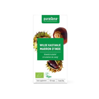 Purasana Wilde kastanje vegan bio