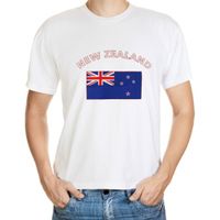 T-shirts met vlag Nieuw Zeeland