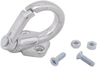 RMS Bagagehaak luggage hook silver