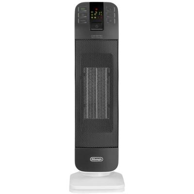DeLonghi HFX65V20 Keramische ventilatorkachel 60 m³ Zwart, Grijs