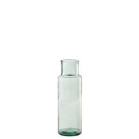 J-Line vaas Cilinder - gerecycleerd - glas - small