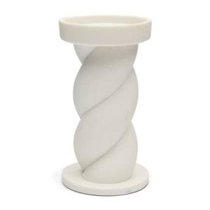 Riviera Maison - Twisted Candle Holder S - Wit