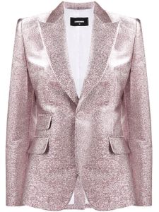 DSQUARED2 blazer ajusté pailleté - Rose