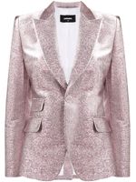 DSQUARED2 blazer ajusté pailleté - Rose