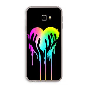 Hold My Heart: Samsung Galaxy J4 Plus Transparant Hoesje