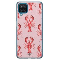 Samsung Galaxy A12 siliconen telefoonhoesje - Lobster all the way
