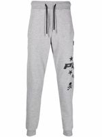 Philipp Plein pantalon de jogging à lien de resserrage - Gris - thumbnail