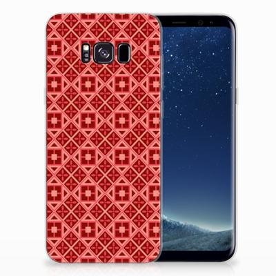 Samsung Galaxy S8 Plus | TPU bumper | Batik Rood