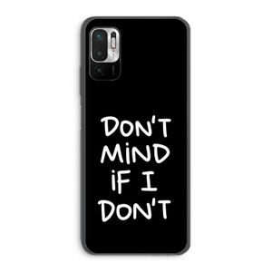 Don't Mind: Xiaomi Redmi Note 10 5G Transparant Hoesje