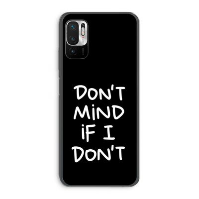 Don't Mind: Xiaomi Redmi Note 10 5G Transparant Hoesje