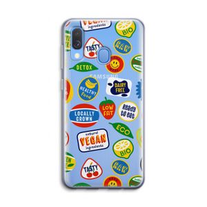 Fruitsticker: Samsung Galaxy A40 Transparant Hoesje