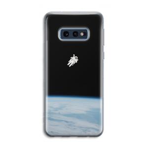 Alone in Space: Samsung Galaxy S10e Transparant Hoesje