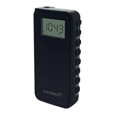 Transitorradio Sunstech RPD23BK Zwart