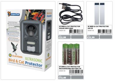 Superfish Onderdelen Bird&Cat Protector - voet