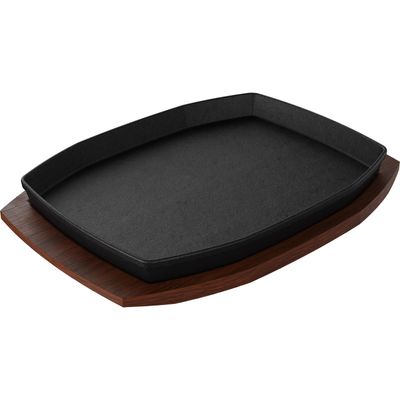 Sizzling Plate & Holder L/M Bakblik
