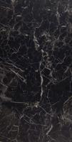 Allmarble Saint Laurent Lux vloertegel marmer look 60x120 cm zwart glans - thumbnail