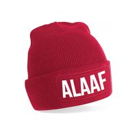 Alaaf muts unisex one size - Rood - thumbnail