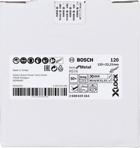 Bosch Accessories 2608619164 Bosch Diameter 125 mm Boordiameter 22.23 mm 1 stuk(s)