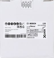 Bosch Accessoires X-LOCK Fiberschijf, 125mm, G 120, R574, Best for Metal - 1 stuk(s) - 2608619164 - thumbnail