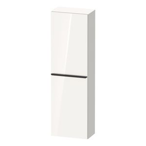 Hoge Kast Duravit D-Neo Kolomkast Wand 132 cm Rechtsdraaiend Hoogglans Wit Duravit