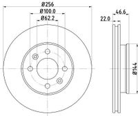 Remschijf 8DD355119011