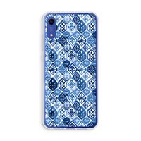 Blauw motief: Honor Play 8A Transparant Hoesje