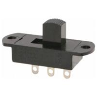 C & K Switches S112032SS03Q Slide Switch S Series Schuifschakelaar 125 V/AC, 125 V/DC 6 A 1x aan/(aan) 1 stuk(s) Bulk
