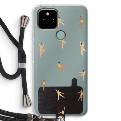 Dans #2: Pixel 5 Transparant Hoesje met koord