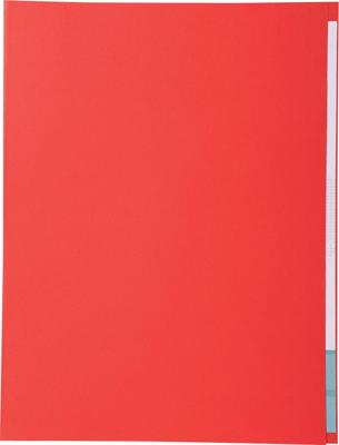 Exacompta dossiermap Forever met zichtrand, ft A4, pak van 100, rood
